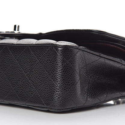 Chanel Caviar Quilted Medium Double Flap Black 9 of 11