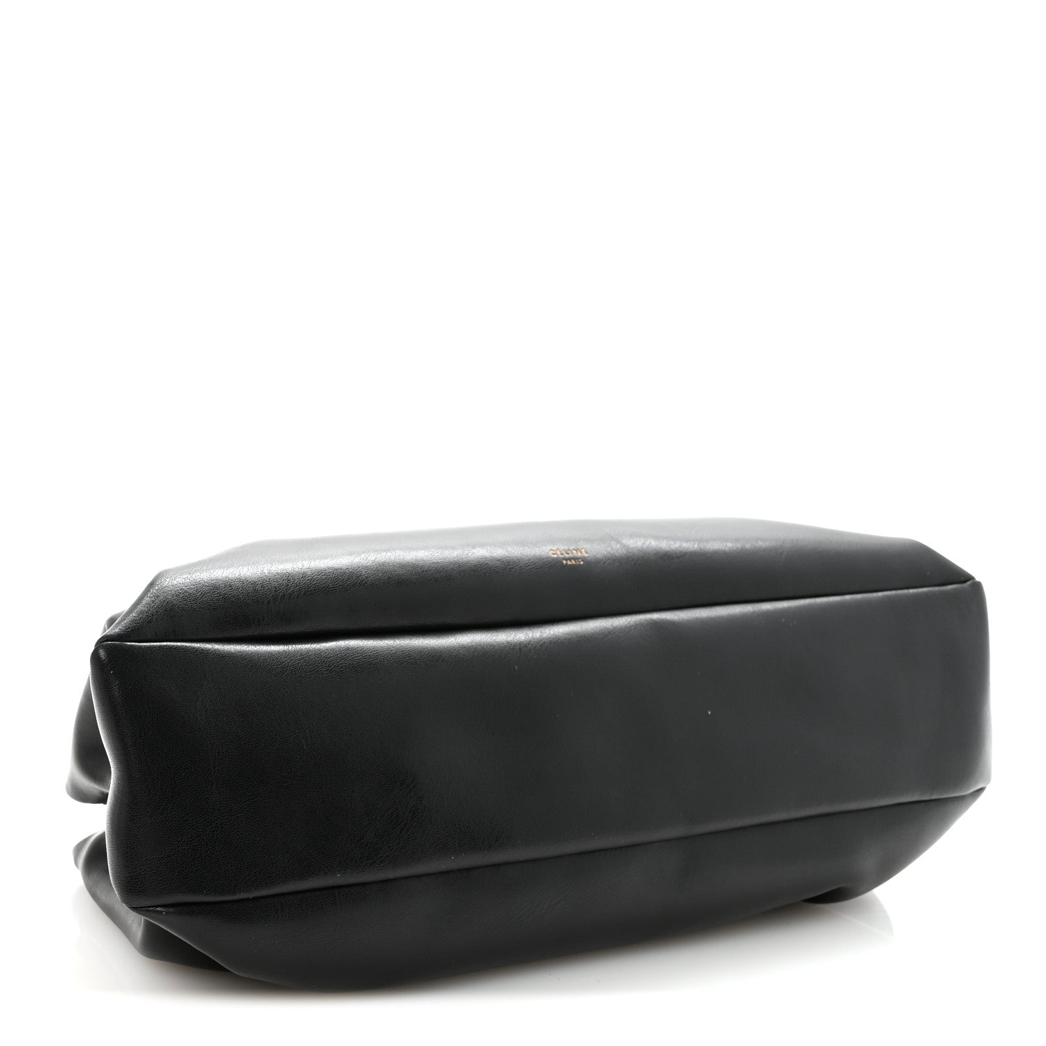 Celine Smooth Calfskin Eyelet Small Top Handle Bag Black 4 of 10