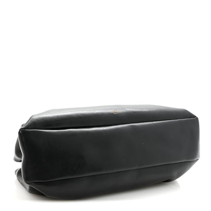Celine Smooth Calfskin Eyelet Small Top Handle Bag Black 4 of 10