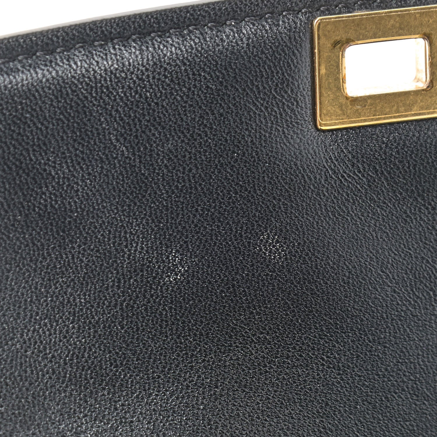 Celine Box Calfskin Small Classic Box Flap Bag Black 10 of 10