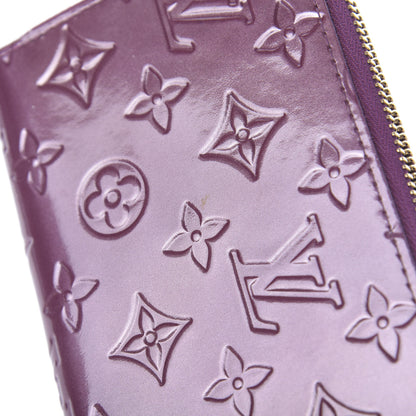 Louis Vuitton Vernis Zippy Wallet Violet 8 of 10