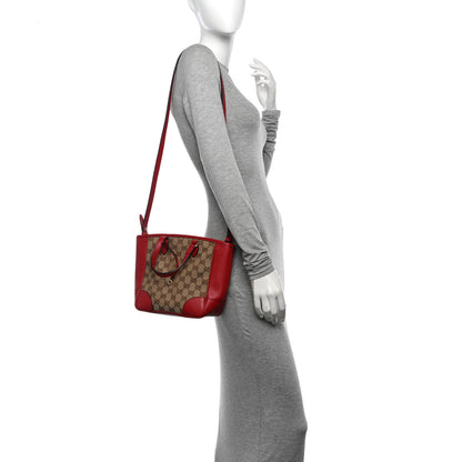 Gucci Monogram Small Bree Tote Red 2 of 10