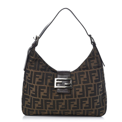 Louis Vuitton FENDI Zucca Small Shoulder Bag Tobacco 1 of 7