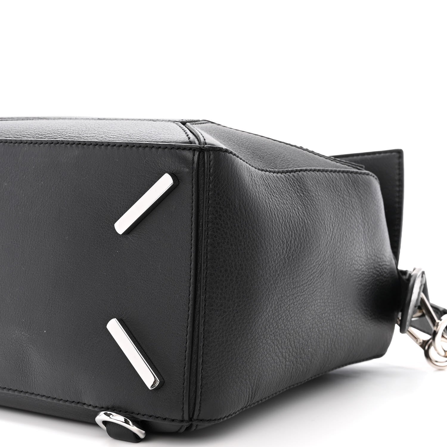 Loewe Calfskin Medium Puzzle Bag Black 10 of 12