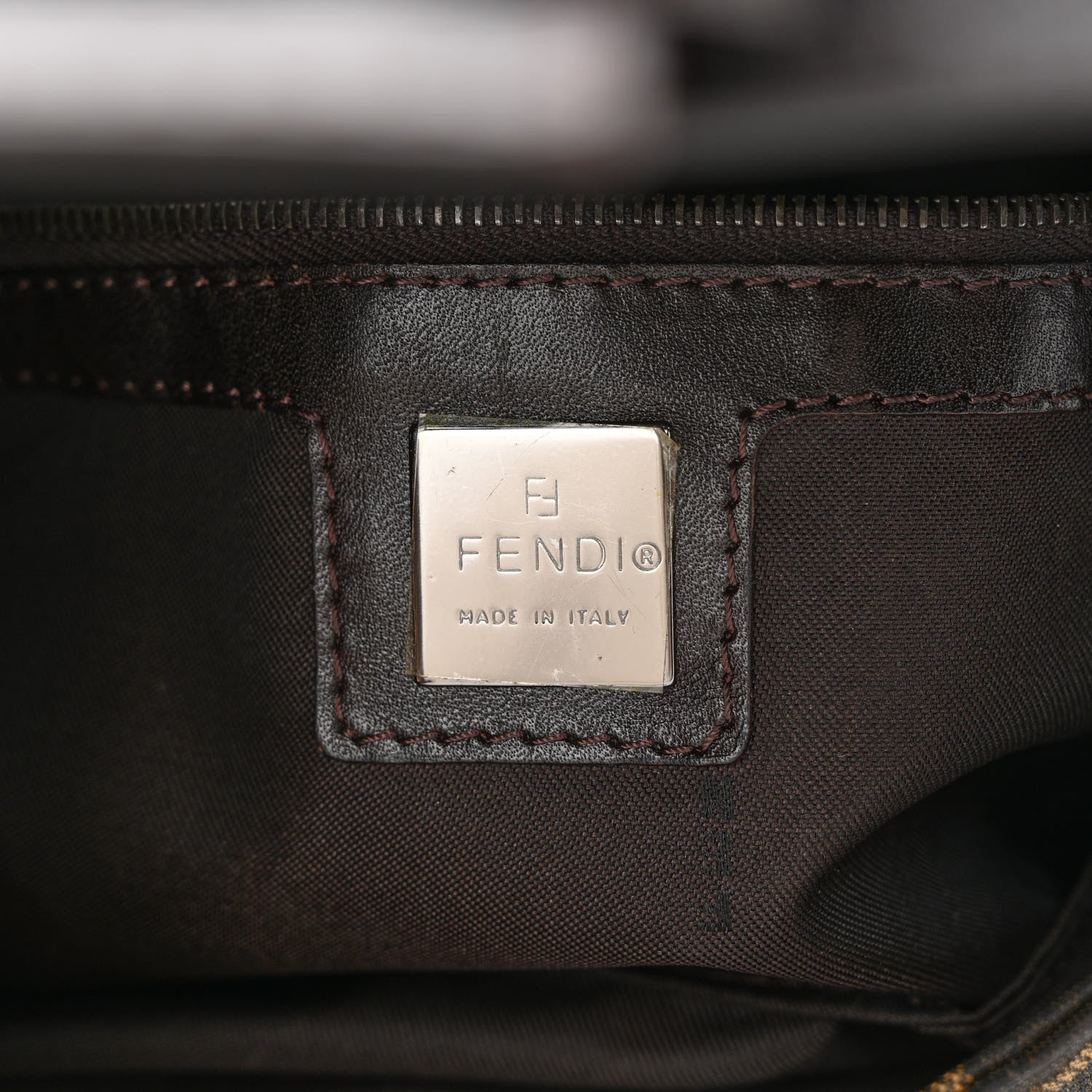 Fendi Zucca Baguette Tobacco 6 of 9