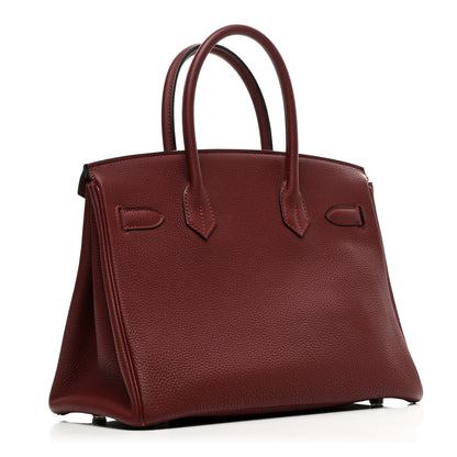 Hermes Togo Birkin 30 Rouge H 3 of 10