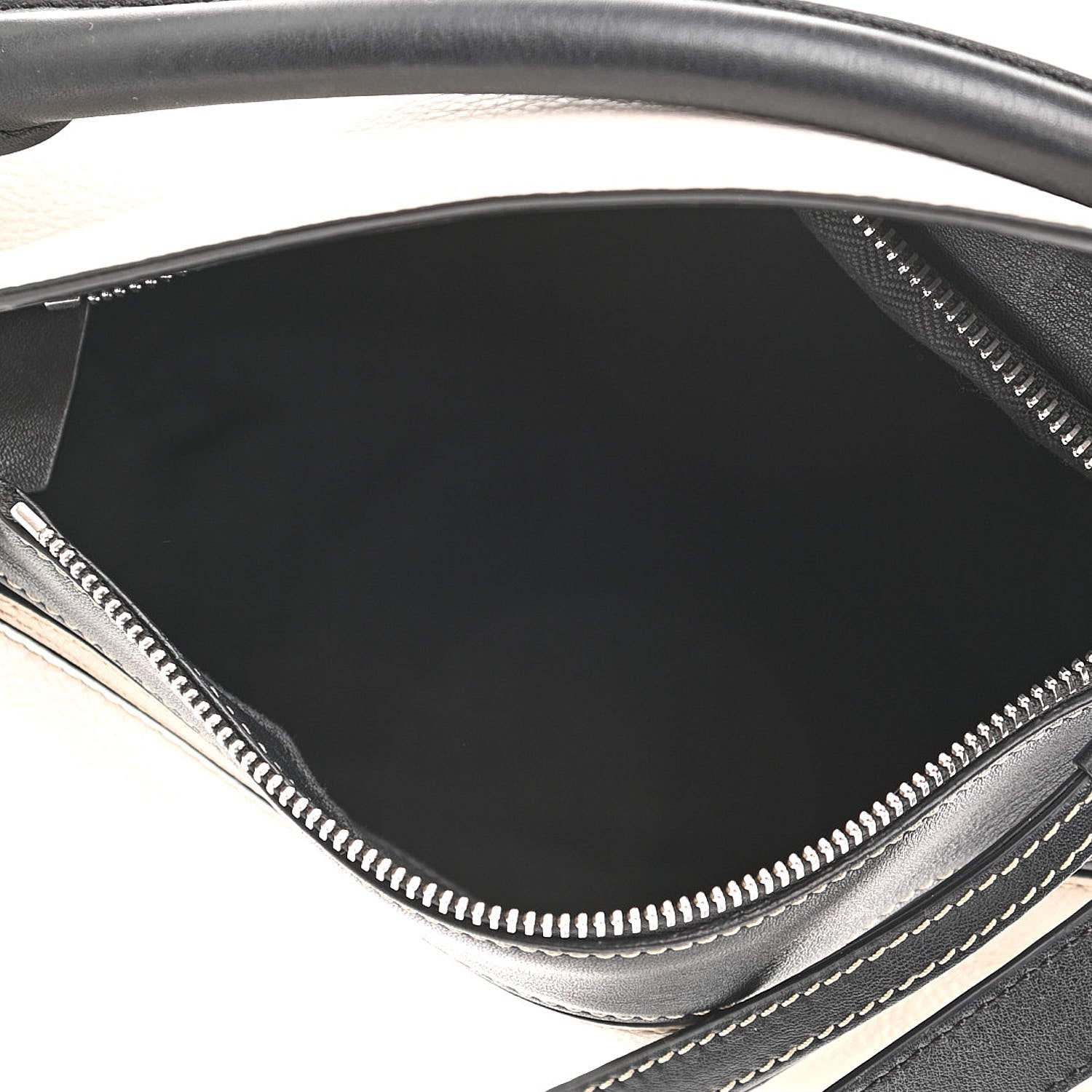Loewe Calfskin Small Puzzle Bag Black Taupe 7 of 9