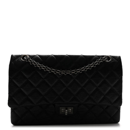 Chanel Aged Calfskin Quilted 2.55 Reissue 226 Flap Black 1 of 10
