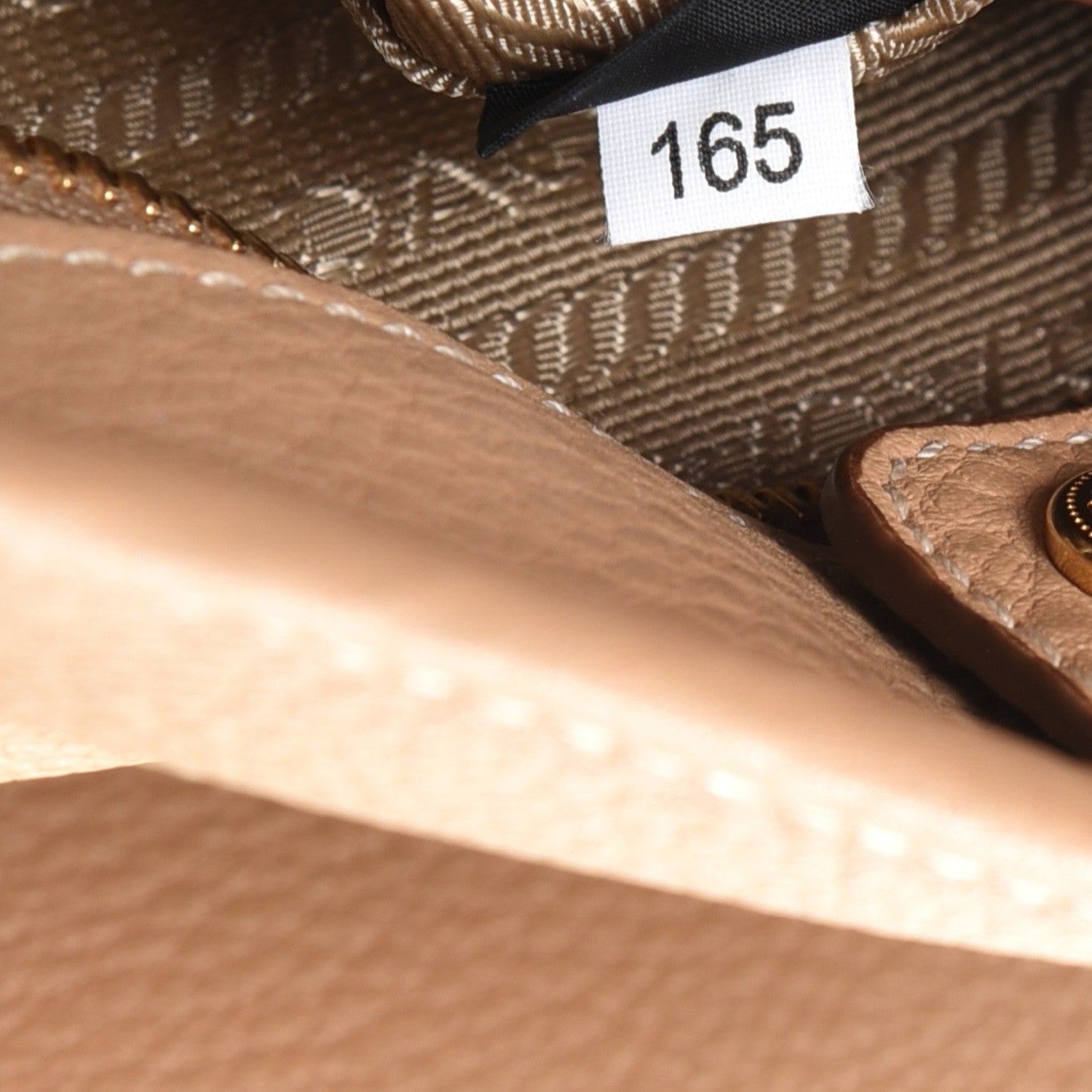 Prada Vitello Daino Hobo Sughero 7 of 14