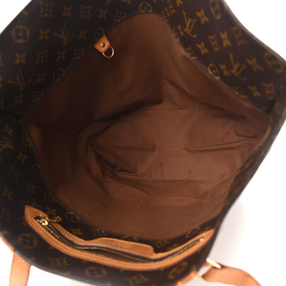 Louis Vuitton Monogram Sac Shopping Tote 5 of 17