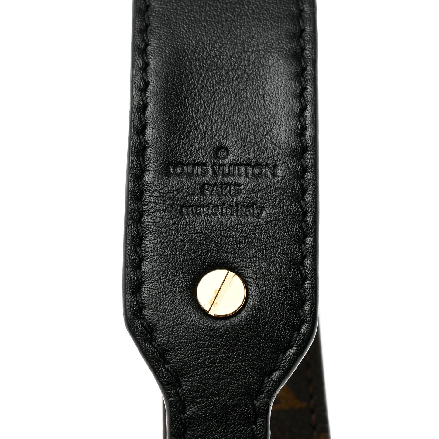 Monogram Bandouliere Shoulder Strap XL Black