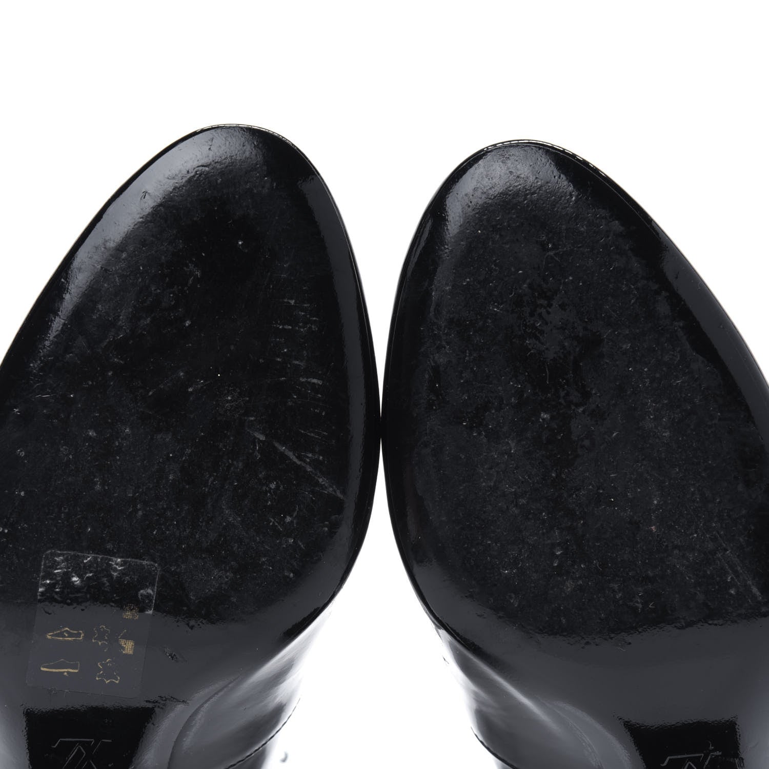 Louis Vuitton Patent Uniformes Silhouette Ankle Boots 37 Black 17 of 18