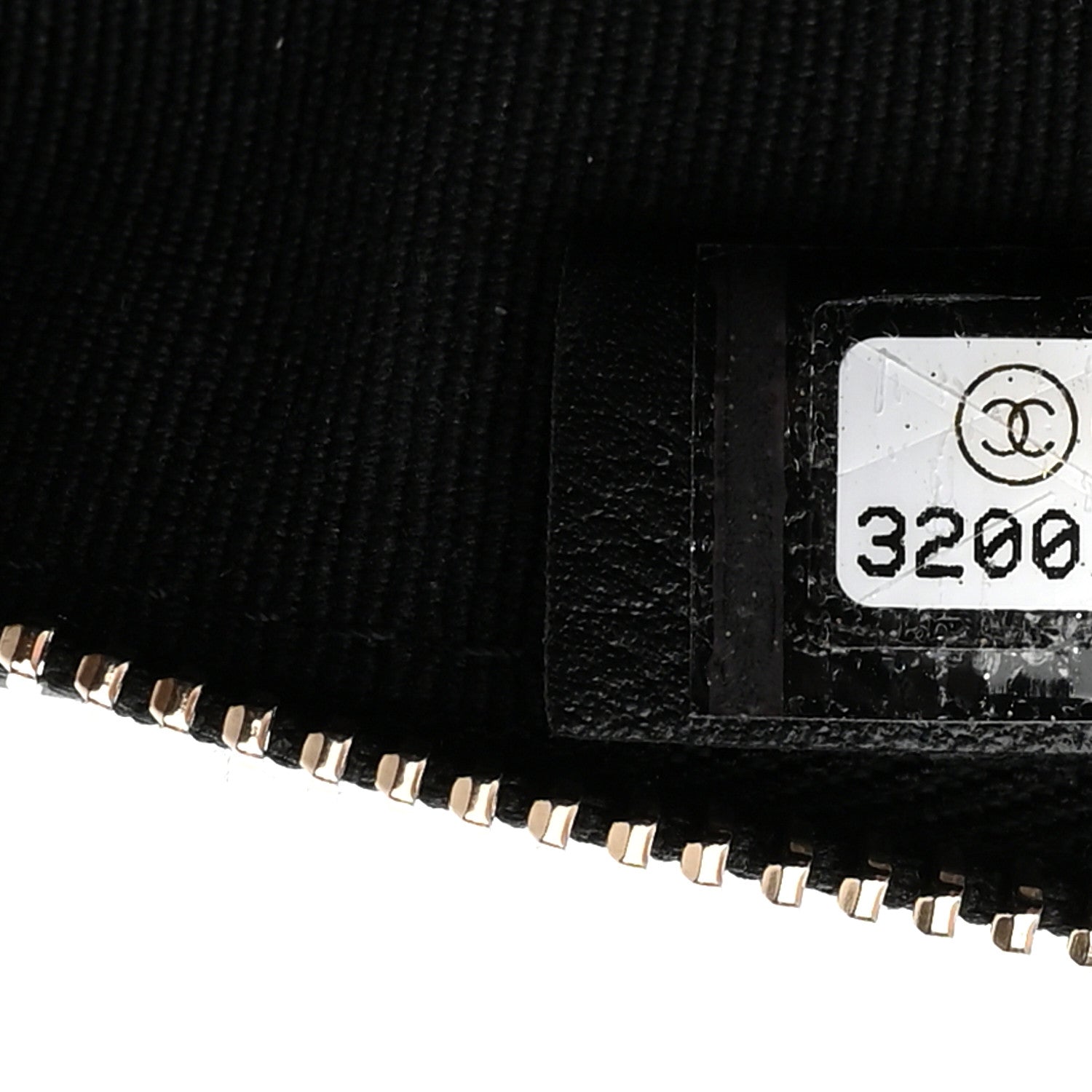 Chanel Nylon Grosgrain Lifestyle Pouch With Sleep Mask Black 8 of 9