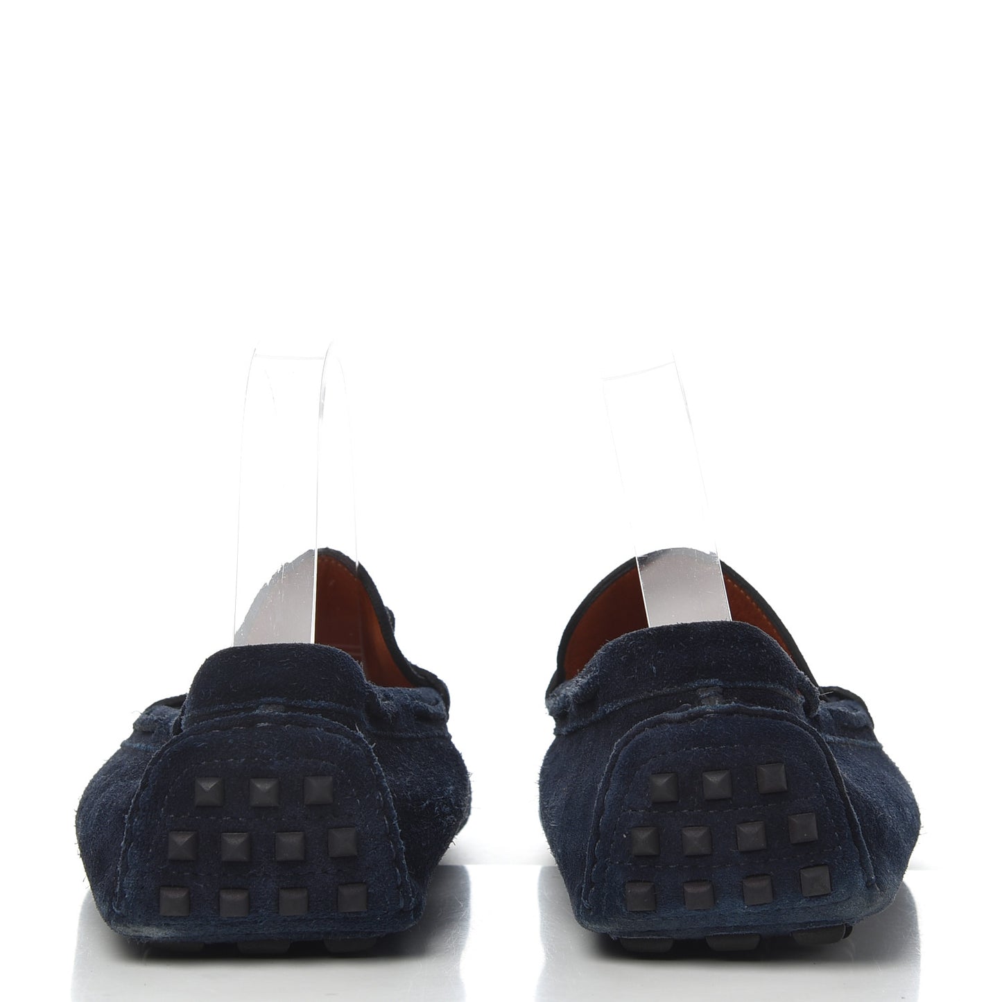 Suede Mens Irving Moccasin Loafers 43 Dark Blue