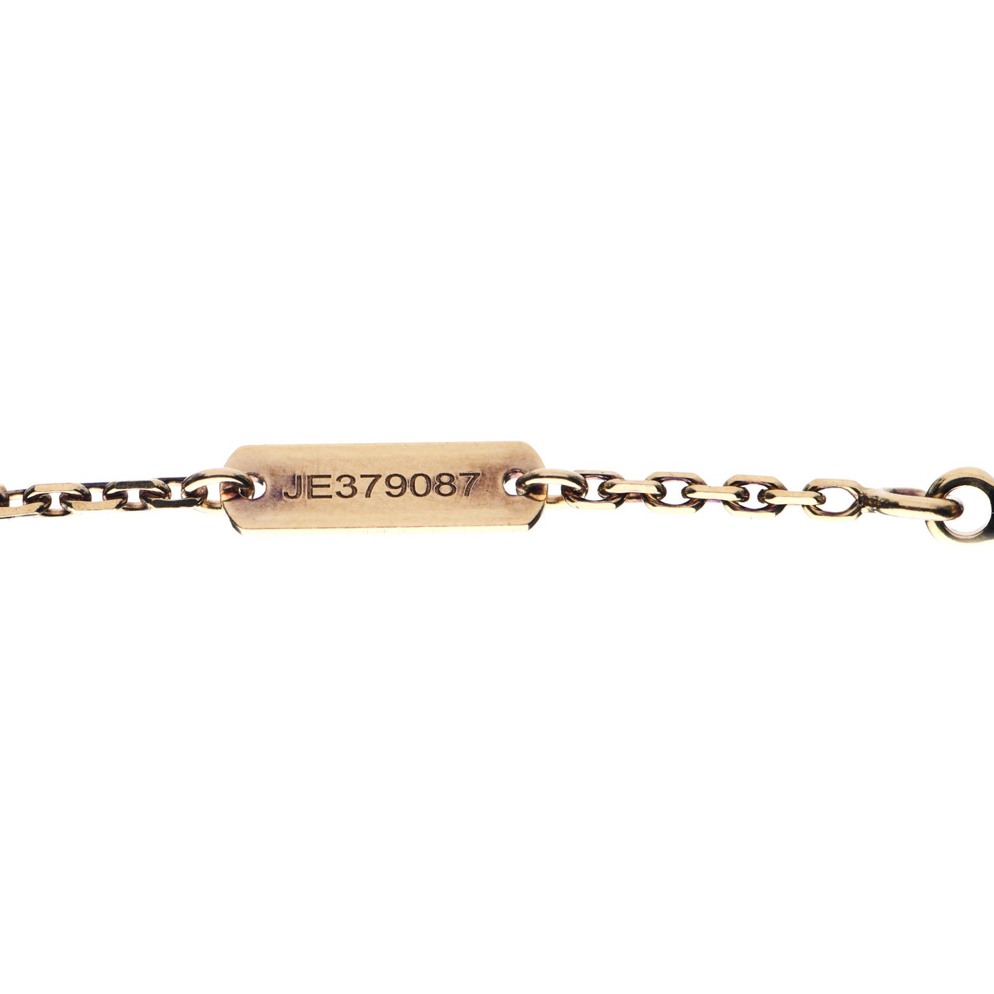 18K Yellow Gold Diamond Small Perlee Clovers Pendant Necklace