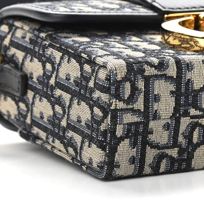 Christian Dior Oblique 30 Montaigne Box Bag Blue 7 of 9