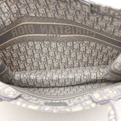 Christian Dior Oblique Large Book Tote Grey 5 of 12