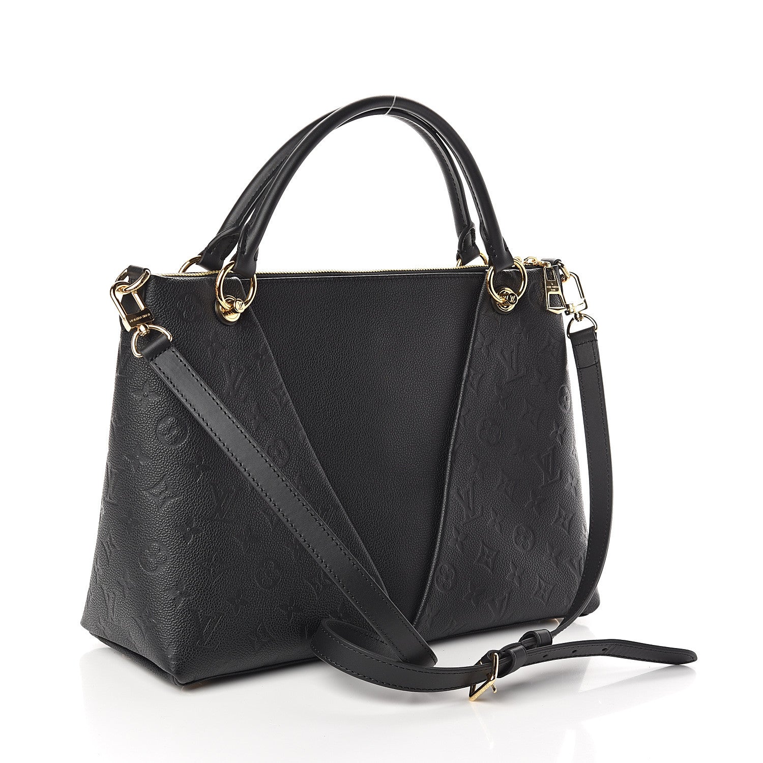 Louis Vuitton Empreinte V Tote MM Black 2 of 8