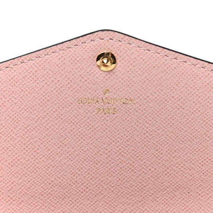 Louis Vuitton Monogram Sarah Wallet NM Rose Ballerine 6 of 6