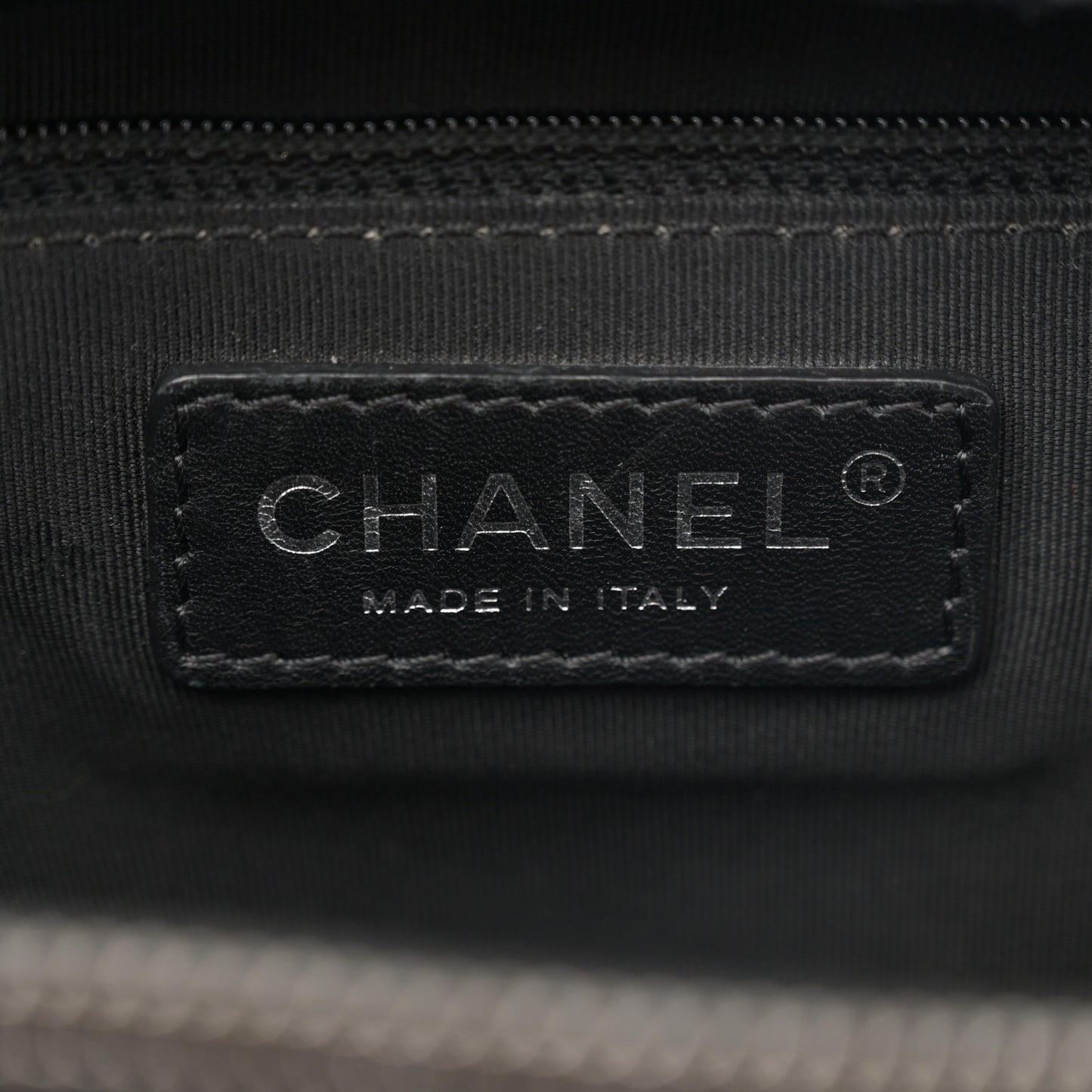 Caviar Quilted City Shopping Tote Black