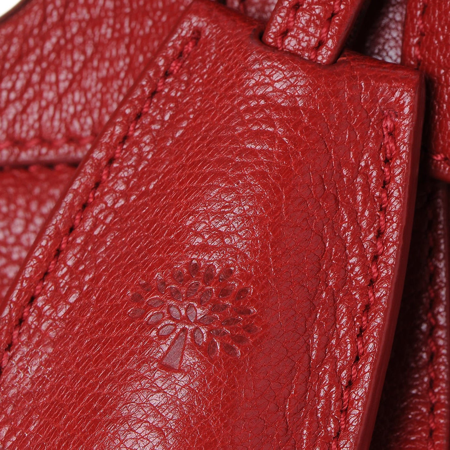 Goatskin Small Bayswater Red