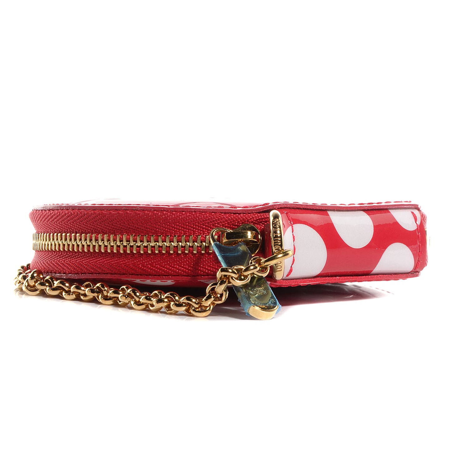 Vernis Kusama Infinity Dots Chapeau Coin Purse Red