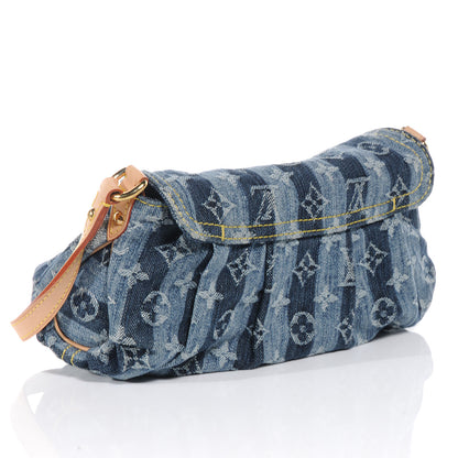 Louis Vuitton Denim Raye Mini Pleaty 3 of 7