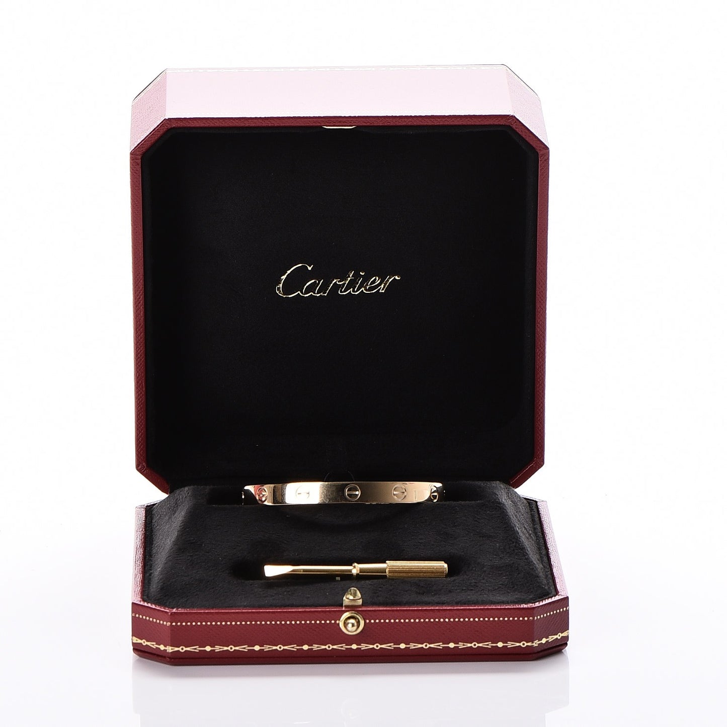 18K Yellow Gold LOVE Bracelet 16