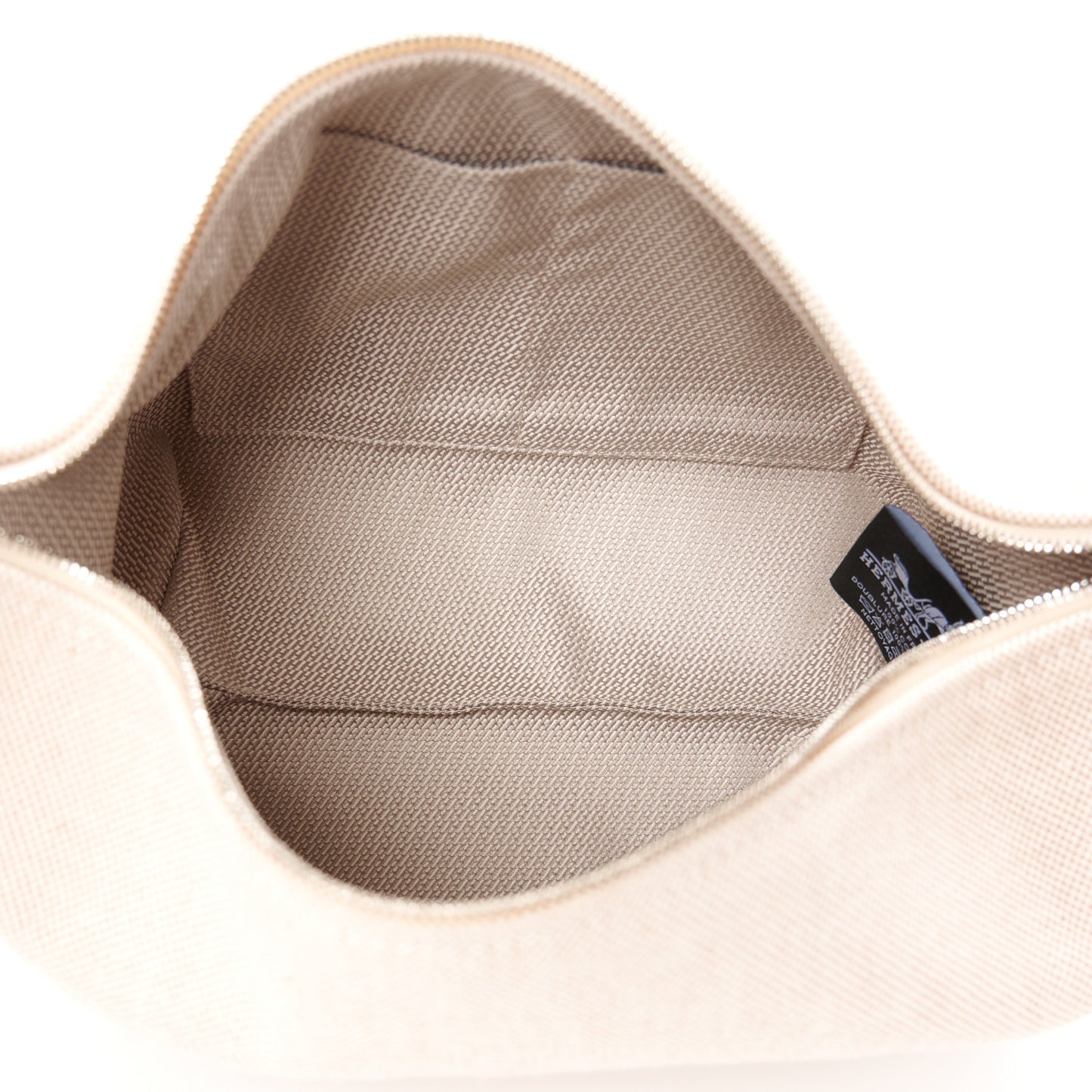 Canvas Small Bride-A-Brac Pouch Natural Orange