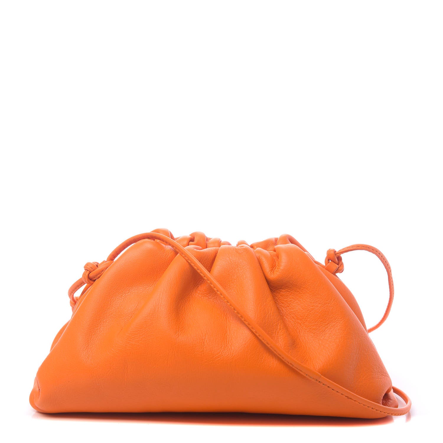 Bottega Veneta Butter Calfskin The Mini Pouch Light Orange 1 of 9