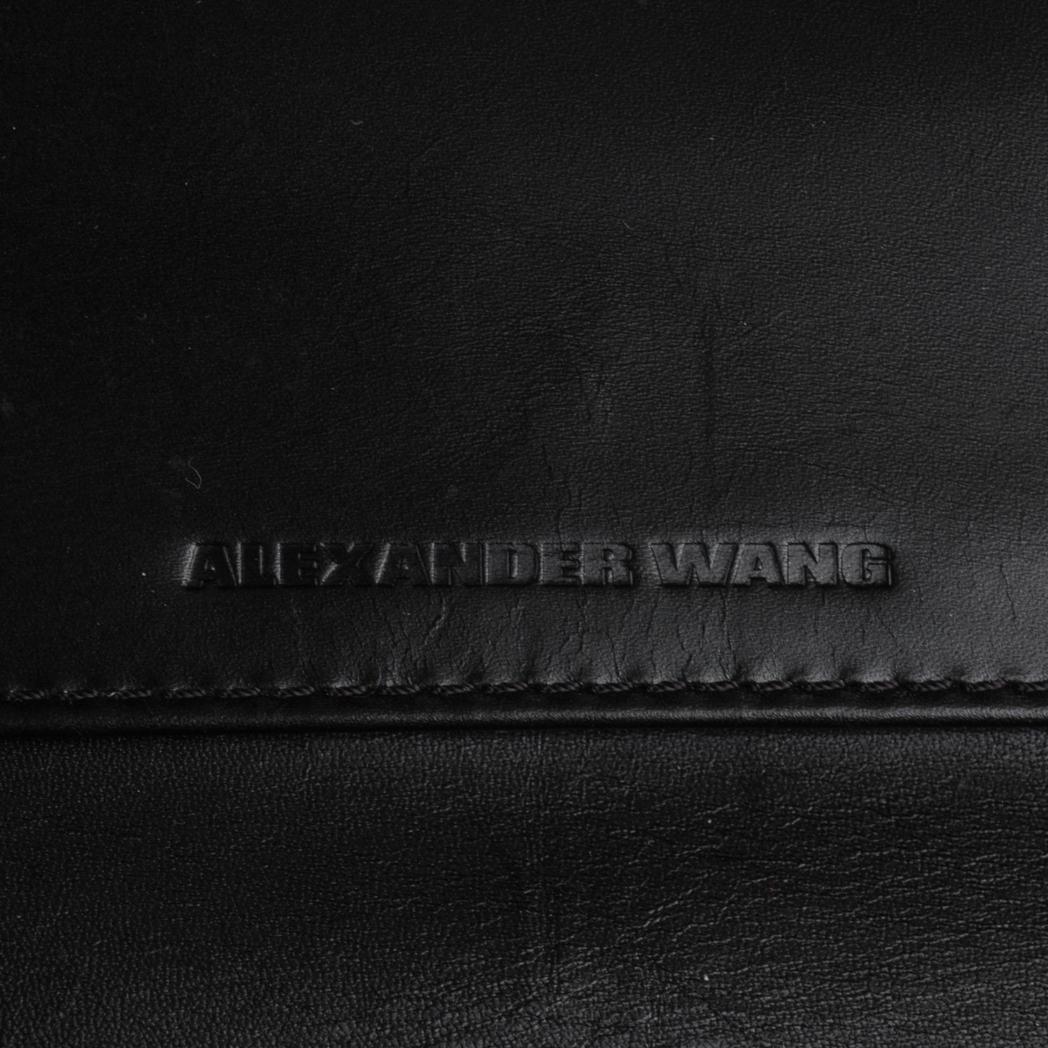 Alexander Wang Lizard Embossed Prisma Biker Purse Geyser 6 of 6