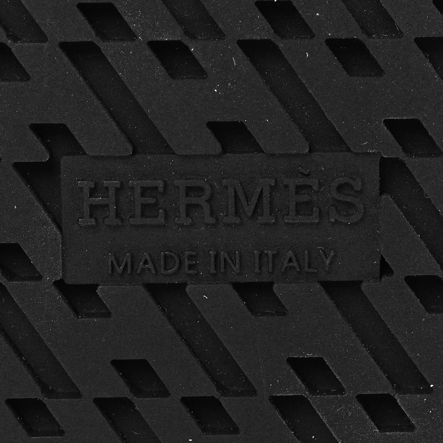 Hermes Calfskin Womens Chypre Sandals 37 Black 6 of 9