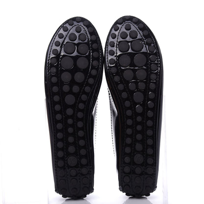 Louis Vuitton Patent Calfskin Oxford Ballerina Flats 39 Black 6 of 11