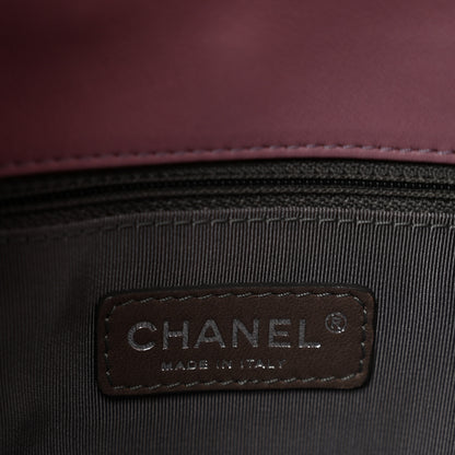 Chanel Lambskin Quilted Bi-Color Medium Single Flap Light Purple 6 of 12