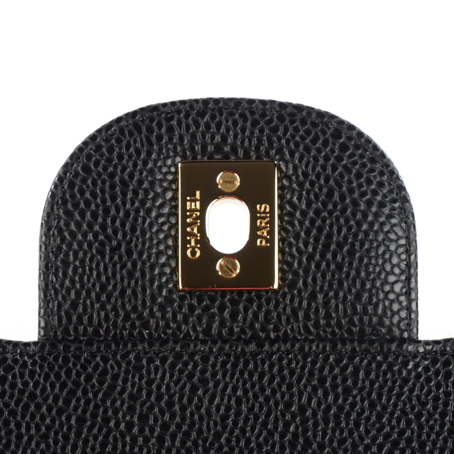 Chanel Caviar Quilted Jumbo Double Flap Black 8 of 8