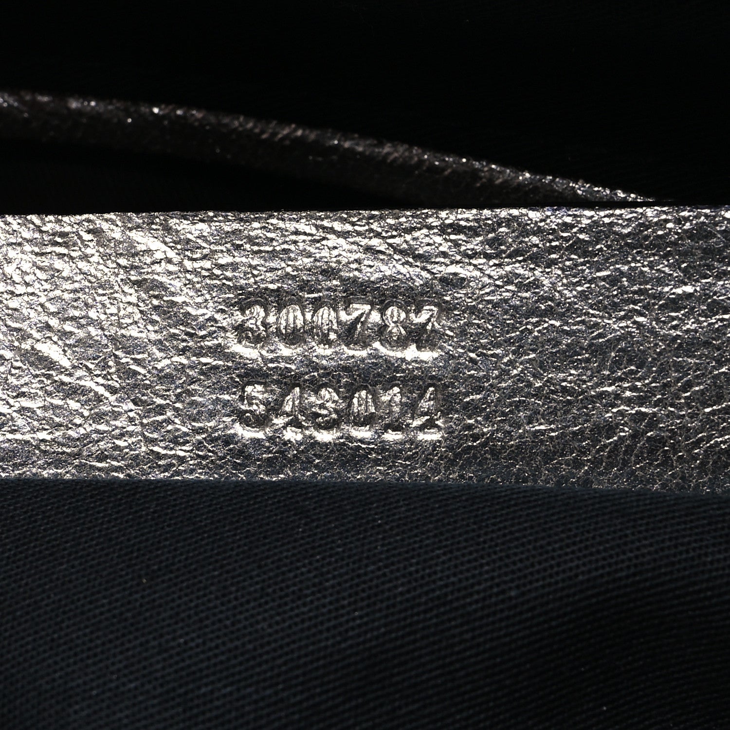 Alexander McQueen Metallic Lambskin De Manta Clutch Silver 7 of 10