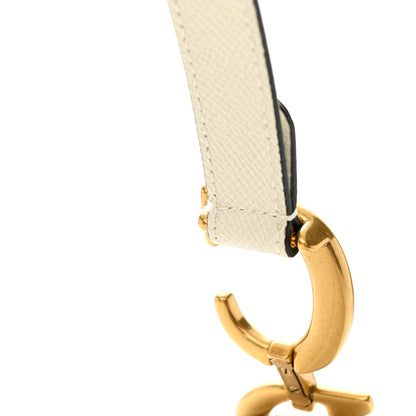 Christian Dior Grained Calfskin Saddle Bag White 11 of 11