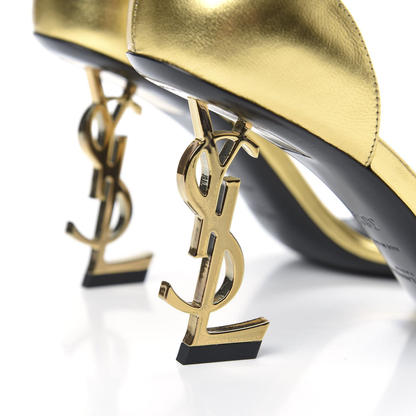 Calfskin Opyum Sandals 38.5 Oro