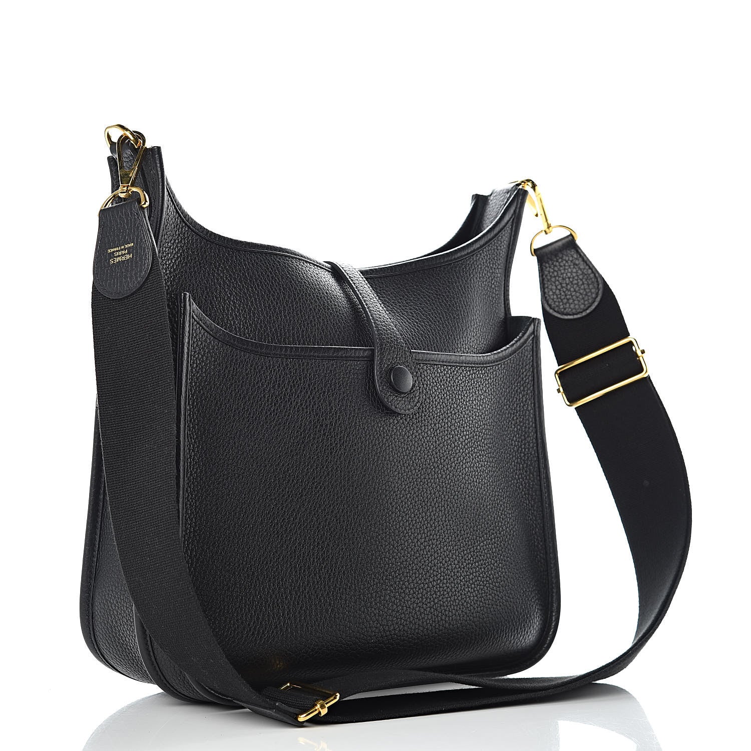 Hermes Taurillon Clemence Evelyne III PM Black 3 of 11
