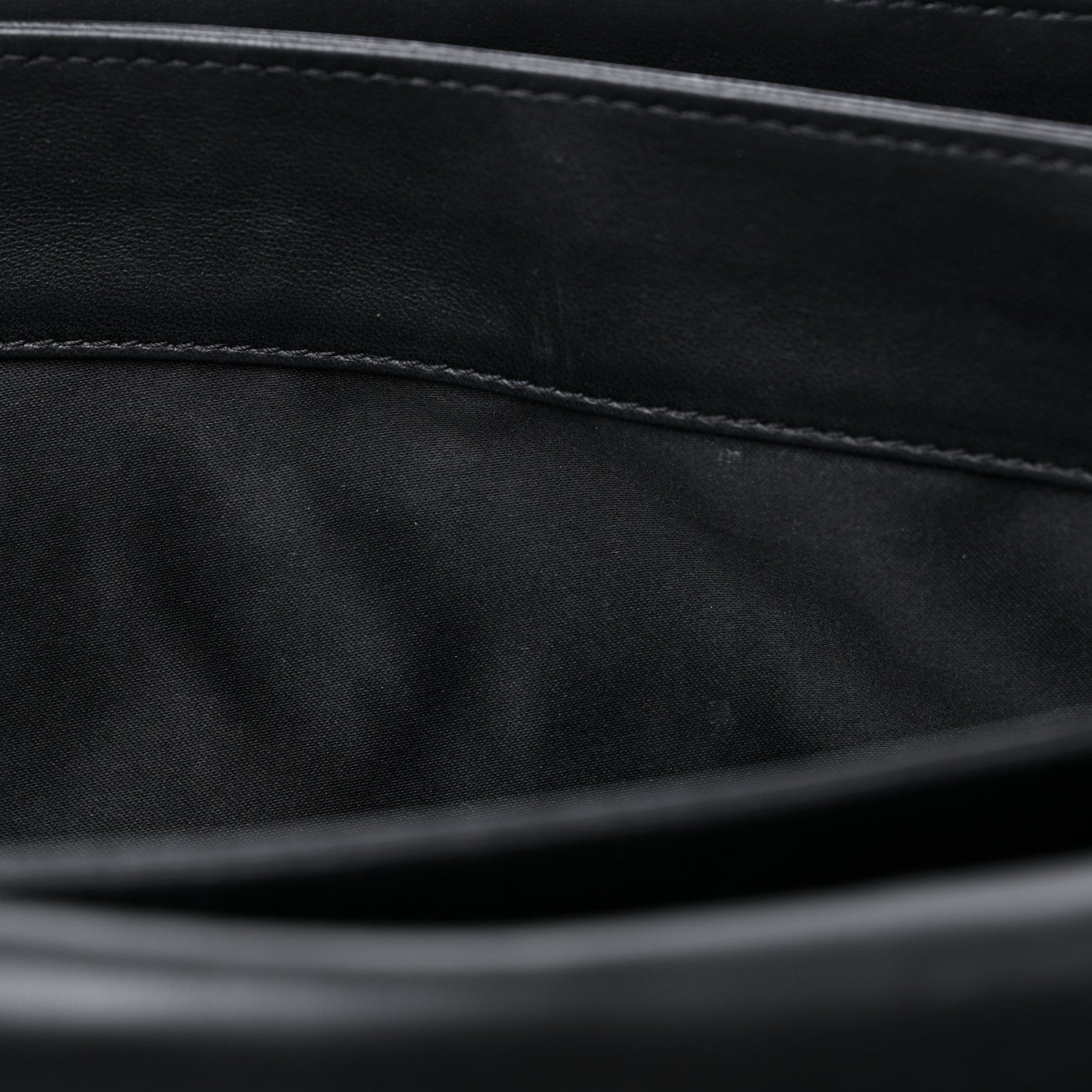 Chanel Lambskin Quilted Jumbo 3 Flap Black 16 of 21