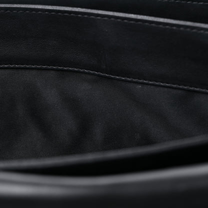 Chanel Lambskin Quilted Jumbo 3 Flap Black 16 of 21