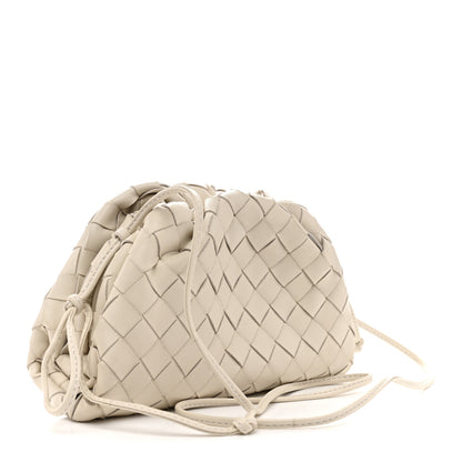 Bottega Veneta Nappa Intrecciato The Mini Pouch Chalk 3 of 12