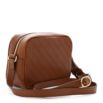 Gucci Sakai Be Green Calfskin Diagonal Stitched Small Blondie Shoulder Bag Cuir 3 of 10