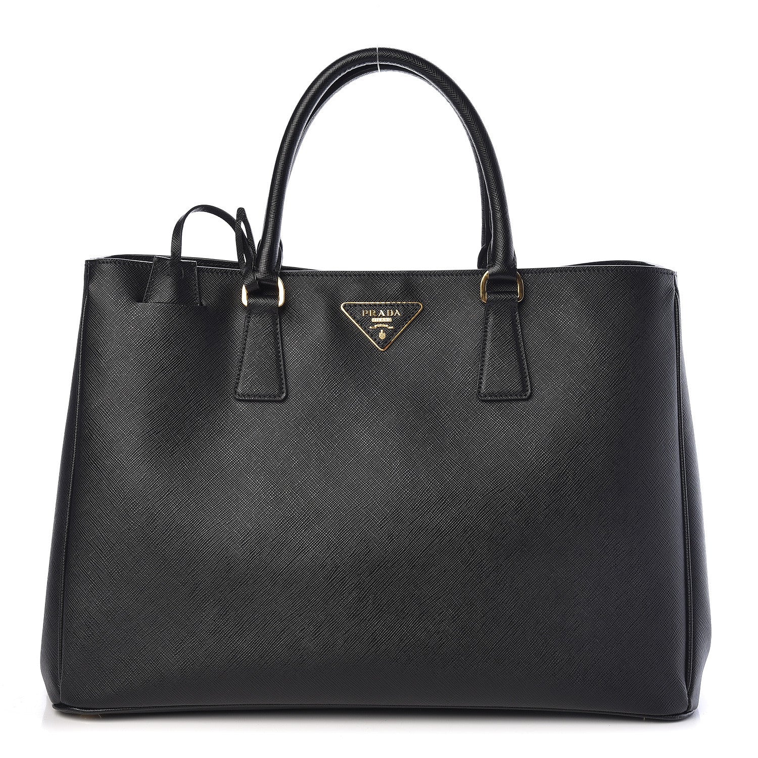 Prada Saffiano Lux Large Tote Black 1 of 10
