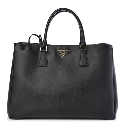 Prada Saffiano Lux Large Tote Black 1 of 10