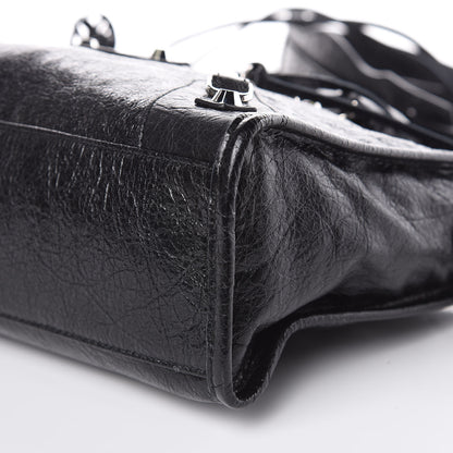 Balenciaga Agneau Classic Silver Hardware S City Black 10 of 10