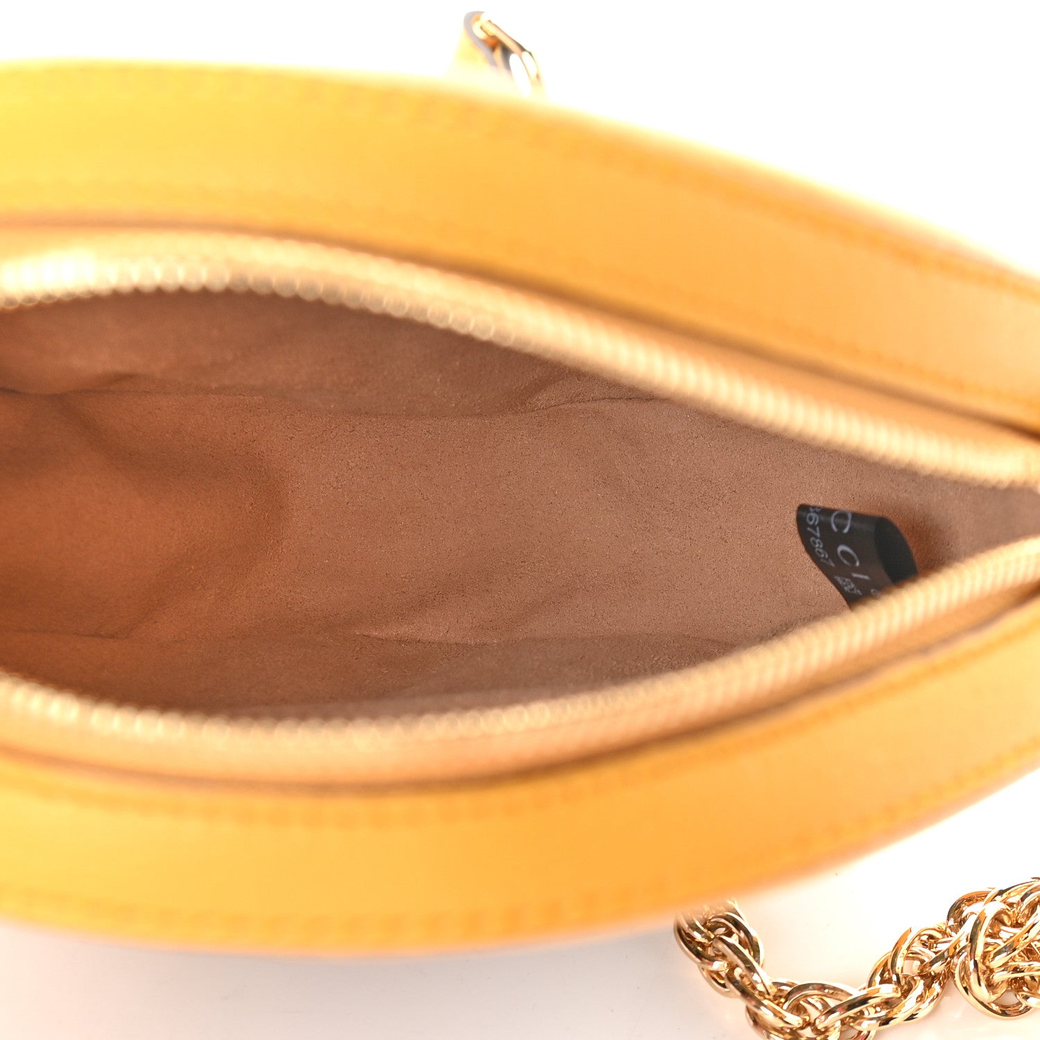 Gucci GG Supreme Monogram Flora Web Mini Ophidia Round Shoulder Bag Beige Multicolor Crop 5 of 9