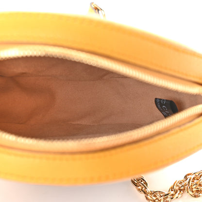 Gucci GG Supreme Monogram Flora Web Mini Ophidia Round Shoulder Bag Beige Multicolor Crop 5 of 9