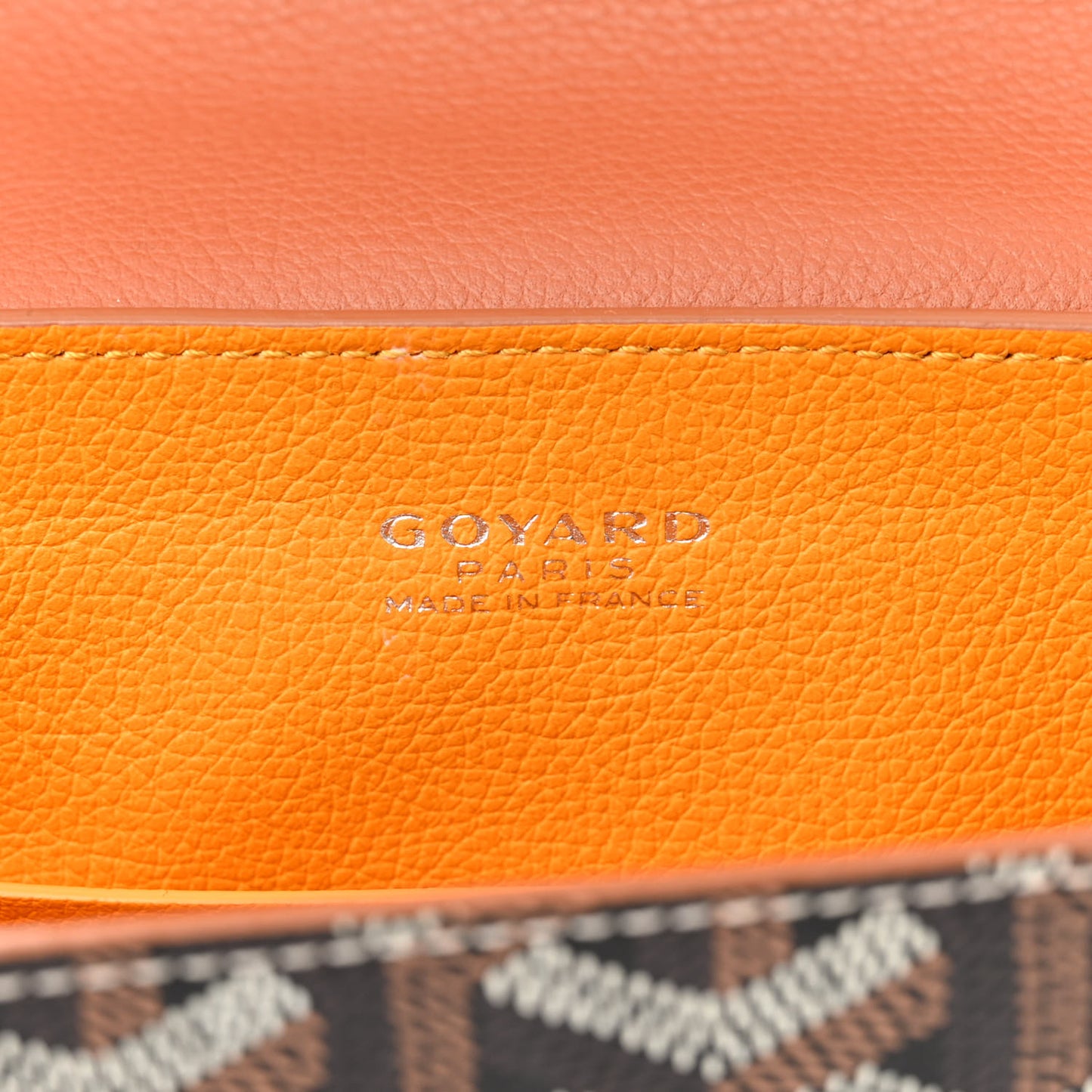 Goyardine Mini Saigon Black Gold