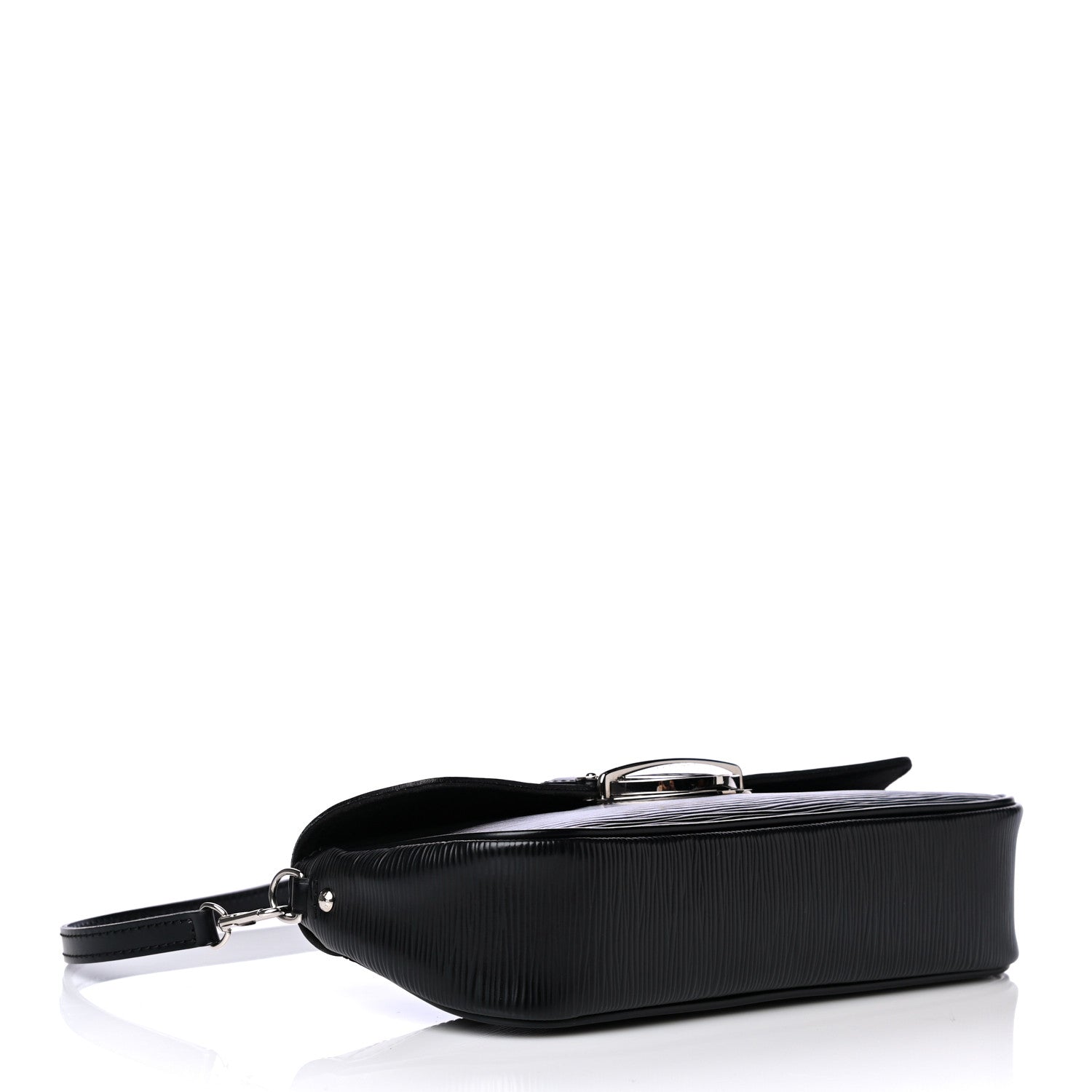 Louis Vuitton Epi Montaigne Clutch Black 4 of 11
